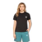 UG Sports Women Lycra Dry Fit T- Shirt For Women (Black, L)