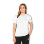 UG Sports Women Lycra Dry Fit T- Shirt For Women (White, XL)