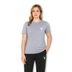 UG Sports Women Lycra Dry Fit T- Shirt For Women (Dark Grey, L)